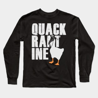 Quackrantine - Plague Doctor Mask Long Sleeve T-Shirt